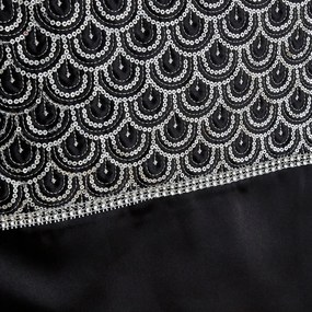 Bieżnik z mikrosatyny 33x180 cm Deco Sequin – Catherine Lansfield