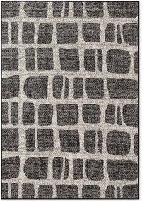 Czarny/kremowy dywan odpowiedni na zewnątrz 120x170 cm Haringey Ruskin – Ted Baker