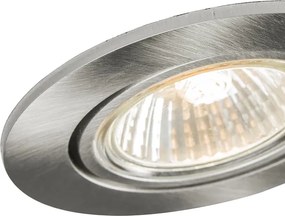 Inteligentny reflektor wpuszczany stalowy z możliwością przechylania z Wifi GU10 - Cisco