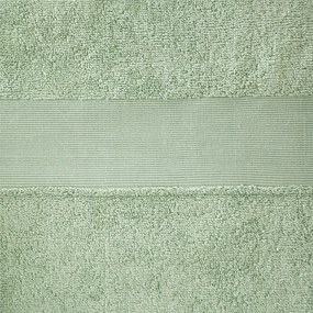 Zielone bawełniane ręczniki kąpielowe frotte zestaw 2 szt. 90x140 cm Anti-Bacterial – Catherine Lansfield