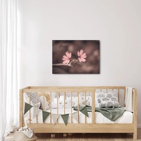 Obraz kwiatu róży (70x50 cm)