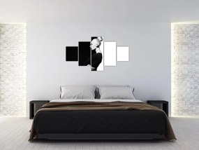 Obraz - Kobieta à la yin i yang (125x70 cm)