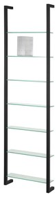 Czarna metalowa półka 46 cm Cubic – Spinder Design