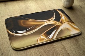 Dywanik do łazienki Dywanik do łazienki Złoto Abstrakcja