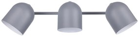 Jasnoniebieska lampa sufitowa z metalowym kloszem 55x10 cm Azuro – Candellux Lighting