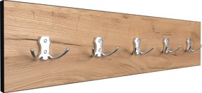 Wieszak ścienny dąb craft + satyna P0-P44