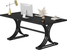 160 cm duże biurka do biura domowego, nowoczesne biurka dyrektorskie, stanowiska komputerowe