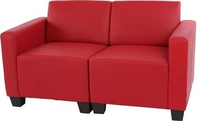 Sofa 2-osobowa Moncalieri,  Red