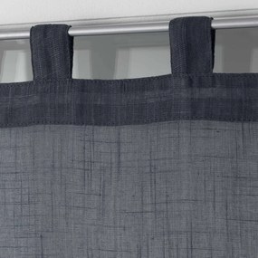 Antracytowe firanki zestaw 2 szt. 60x160 cm Zazy – douceur d'intérieur