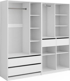 Szafa biały 200x50x200 elmo