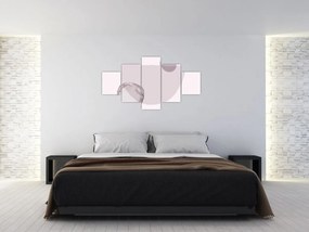 Obraz - Fioletowy minimalizm N⁰2 (125x70 cm)
