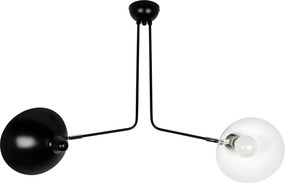 Lampa wisząca z kloszami z aluminium Raven 2