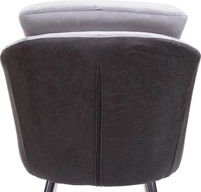 Krzesło do jadalni MCW-G48 (zestaw 6 sztuk),  szary