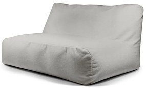 Jasnoszary worek do siedzenia z materiału bouclé Sofa Tube 160 – SLOWDOWN