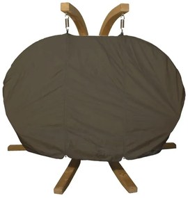 Grafitowy pokrowiec na fotel wiszący N6-Z50