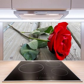 Panel Szklany do Kuchni Bukiet Herbacianych Róż
