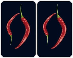 Płyty ochronne na kuchenkę, HOT CHILI DUO – 2 sztuki, WENKO