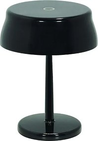 Lampa stołowa LED Saffron SISTER LIGHT MINI Wi-Fi Smart Pearl Black z możliwością ładowania i ściemniania