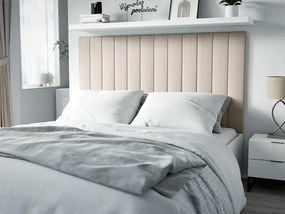 Tapicerowany panel ścienny FRAME LINCOLN 15x90 cm Kolor: Jasnoszary