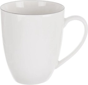 Biały porcelanowy kubek 390 ml Decora – Orion