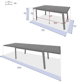 Montaż aluminiowy NOVARA I.1+10 (biały)