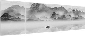 Obraz - Japońskie jezioro (170x50 cm)