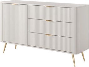 Komoda LANTANA 138 cm do Salonu Sypialni Odcienie beżu
