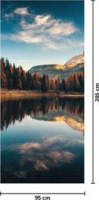 Fototapeta na drzwi - Alpy (95x205cm)