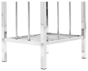 Regał łazienkowy w kolorze srebra 33x73 cm – Premier Housewares