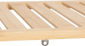 Regał bambusowy z koszem na pranie TIDY BOX, 72 x 33 x 109 cm