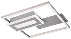 Lampa sufitowa LED w kolorze srebra 30x33 cm Spiro – Trio