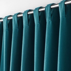 Niebieska zasłona 140x240 cm Mistraline – douceur d'intérieur