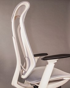 Fotel biurowy Focus siatka, zgodny z normą BHP