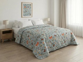 Narzuta na łóżko MONARCH WINGS, jasnoniebieska Rozmiar: 170 x 210 cm