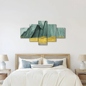 Obraz - Emerald Mountains N⁰3 (125x70 cm)