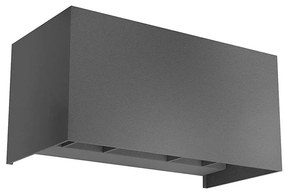 Redo 90302 - LED kinkiet zewnętrzny VARY 4xLED/5W/230V IP54 antracyt