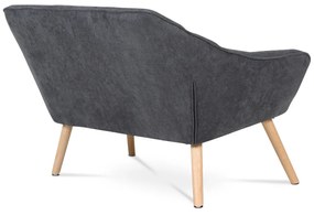 Dwuosobowa sofa AK-322 GREY2, szara