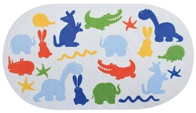 Dziecięca mata antypoślizgowa do wanny 39x69 cm Zoo – MSV