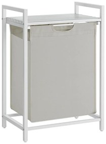 Kosz na pranie REX biały