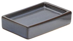 Ciemnoniebieska ceramiczna mydelniczka Silvet – Kave Home