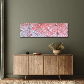 Obraz - Nadmorska atmosfera w różowych odcieniach (170x50 cm)