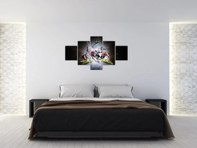 Obraz - Sportowcy (125x70 cm)