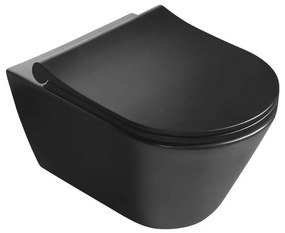 Sapho - Miska WC podwieszana AVVA ceramika/czarna