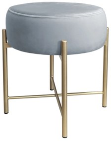 Taboret Pola noga metalowa złota BL06