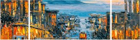 Obraz - Cable Car, San Francisco (170x50 cm)