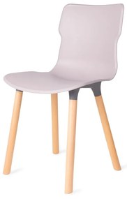 Krzesło Duo wood Stone 50,3 x 46,3 x 80,9 cm