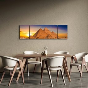 Obraz - piramidy egipskie (170x50 cm)