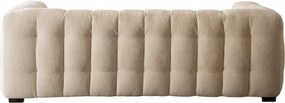 Sofa MODERNO 3S Trzyosobowa Kremowa Glamour