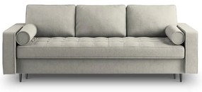 Jasnoszara rozkładana sofa Milo Casa Santo