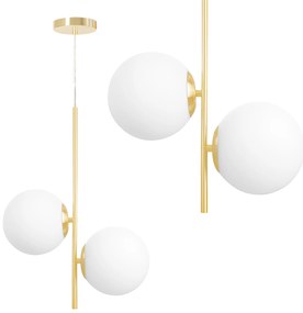 LAMPA SUFITOWA WISZĄCA Gold G118-2CP